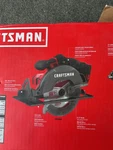 Nob Craftsman V20 6.5IN Cordless Circular Saw - Tool Only ( CMCS500). Fixed Price $44.62.