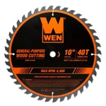 Wen BL1040 Inch Tooth Carbide Tipped Professional Woodworking Saw Blade. Fixed Price $14.09.