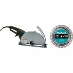 Makita 4114X 14" Electric Angle Cutter, With Diamond Blade. Fixed Price $959.00.