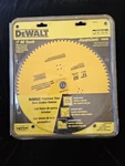 Dewalt Precision Trim Crosscutting Saw Blade DW3232PT 12" X 80 Tooth Atb - New. Fixed Price $43.99.