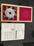 Dalex 07961115 Adjustable Cutting Head Dado Set Max Rpm 4500 1/2" W/ Wood Case. Fixed Price $29.00.