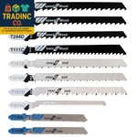 Blades, 10 Piece Assorted T-shank For Wood. Fixed Price $11.99.
