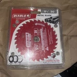 Diablo Steel Demon 5-3/8" 30-TOOTH Ferrous Metal Circular Saw Blade D053830FMX. Fixed Price $26.95.