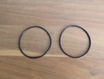 Set Of 2 Porter Cable Dust Canister O-ring #897558 Random Orbital Sander Usa. Fixed Price $8.00.