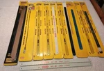 14PC Stanley Assorted Sizes Hacksaw Blades. Fixed Price $19.99.