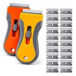 Razor Scraper Tool, Pack With 20 Replacement Blades, Retracta.... Fixed Price $11.79.
