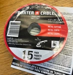 Porter Cable PC805115PK 4.5 X .045 7/8 Master Pack Cut Off Wheel. Fixed Price $24.99.