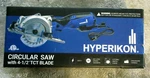 Hyperikon Electric Compact Circular Saw Corded 4-1/2", 5.0 Amp Power, 3500 Rpm,. Fixed Price $59.99.