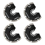 Diamond Oscillating Saw Blades 4PCS, 3'' Universal Multitool For Grit Gro. Fixed Price $59.77.