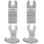 Xxgo 4 Pcs Diamond Oscillating Multi Tool Blade Kits B, Silver. Fixed Price $19.29.
