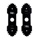 Heavy Duty Edger Blade 9" Double Sided Steel Replacement 638006008 2 Pack. Fixed Price $16.77.
