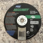 Norton 7 X 1/8 DM-5/8 Masonry Cut Off Wheels Blade. Fixed Price $6.29.