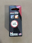 Morse MHS22 1-3/8" Bi-metal Hole Saw 177221 A62. Fixed Price $11.99.