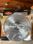 12" 60T Woodworking Finishing Blade 1" Arbor Shop Fox D3585. Fixed Price $20.00.
