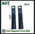 AGT-RC72 Skid Steer Brush Cutter Blades, 8MM Thick Steel, Free Shipping. Fixed Price $45.99.
