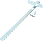 Superior Electric MZ745 Adjustable Circular Saw Rip Fence And Edge Silver. Fixed Price $22.01.