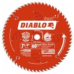 Diablo D0760X 7-1/4" 60T Fine Finish Blade. Fixed Price $31.60.