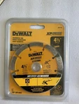 Dewalt Diamond Blade, Tuck Point, 4-1/2-INCH X 1/4-INCH (DW4740) New Package. Fixed Price $24.99.