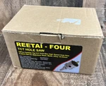 New Reetai-four 10PCS Tct Hole Saw Kit, Tungsten Carbide 16MM-53MM Set. Fixed Price $84.95.