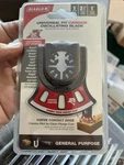 Diablo DOU275RCGP 2-3/4IN Universal Fit General Purpose Oscillating Blade. Fixed Price $14.99.