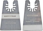 (j) Genesis GAMT601 2 Pack Scraper Blade Set. Fixed Price $13.72.