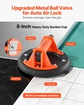 8" Vacuum Suction Cup, 400LB Glass Lifter Tool W/ Case For Tile Granite Window. Fixed Price $29.99.