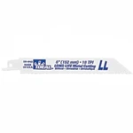 Ideal 36-043 Long-life Metal Cutting Recip. Blades, X 3/4 .035, 18 Tpi. Fixed Price $33.84.
