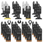30 Pcs Oscillating Saw Blades, Professional Universal Titanium Multitool Blad.... Fixed Price $34.95.