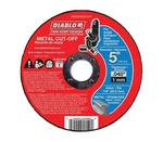 Diablo DBD050040101F Cutoff Disc 5" Aluminum Oxide 0.040" Thickness 7/8" Arbor. Fixed Price $19.99.