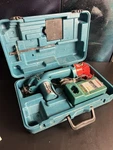 Makita 5093D Mini Circular Saw Electric With 2 Batteries, Charger, Case, Blades. Fixed Price $45.50.