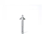 Carbide Tipped Miniature Router Bit 9/16 Diameter 45 Degree Chamfer 1/4 Shank. Fixed Price $56.09.