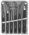 Osborne K-327 6-PIECE Punch & Cold Chisel Set, Heavy Duty Steel. Fixed Price $45.90.