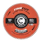 Crescent CSBUF-1080 Finecut Ultra Finishing Carbide Blade, 10'' X 80T. Fixed Price $43.73.