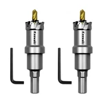 3/4 Inch Hole Saw Kit 2PCS Carbide Drill Bit For Metal, Stainle. Fixed Price $25.04.