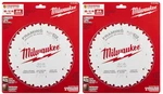 New Milwaukee 48-40-0820 Carbide 8-1/4" X 24T Framing Circular Saw Blades. Fixed Price $41.99.