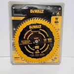 Dewalt 10-IN 60-TOOTH Fine Finish Carbide Table/miter Saw Blade, DW3215PT New. Fixed Price $35.99.