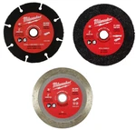 New Milwaukee 3" 2522-20 Tool Blades 49-94-3005, 49-94-3000 & 49-94-3010. Fixed Price $33.99.