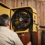 Powermatic PM2013B-3 5-HP 230/460V 20" X 18" Heavy Duty Vertical Bandsaw. Fixed Price $8645.00.