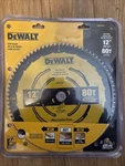 (j) Dewalt - DW3232PT 12" X 80T Fine Finish Miter Saw Blade. Fixed Price $44.00.