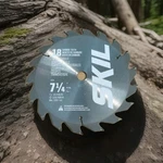 Skil 75718WM 7-1/4" 18-TOOTH Carbide Circular Saw Blade. Fixed Price $12.99.