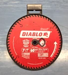 Freud Diablo DO760R Saw Blade 1/4" Ultra Finish Perma Shield Coated 5/8" Nos. Fixed Price $16.79.