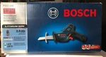New Bosch PS60-102 Reciprocating Saw 12V Lithium Ion. Fixed Price $129.95.
