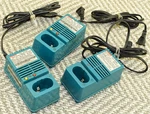 (lot Of 3) - Makita DC9700A Battery Charger Oem Vintage Working. Fixed Price $33.88.