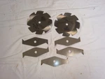 Vintage 7" Craftsman 9-32176 Grooved & Dado Cutters. Fixed Price $14.95.
