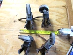 9-22222 Step-up Swiveling Casters For Craftsman Leg Set Table Radial Saw Etc.. Fixed Price $99.99.
