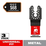 1-1/4 In. Amped Steel Demon Universal Fit Carbide Teeth Oscillating Tool Blades. Fixed Price $47.16.