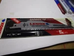 6" Tpi Lenox Power Blast Reciprocating Saw Blade. Fixed Price $15.00.