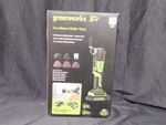 Greenworks 24V Cordless Multi-tool W/ 13 Acc, 2.0AH Battery & Charger (EB101). Fixed Price $75.00.