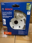 Bosch DC518 In. Double Row Segmented Diamond Cup Wheel For Concrete. Fixed Price $48.99.