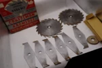 Vintage Craftsman Kromedge Dado Set 9-3247 5/8" Arbor Binz. Fixed Price $37.77.